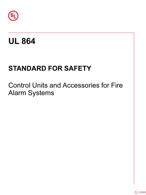 UL 864 PDF UL 864 PDF